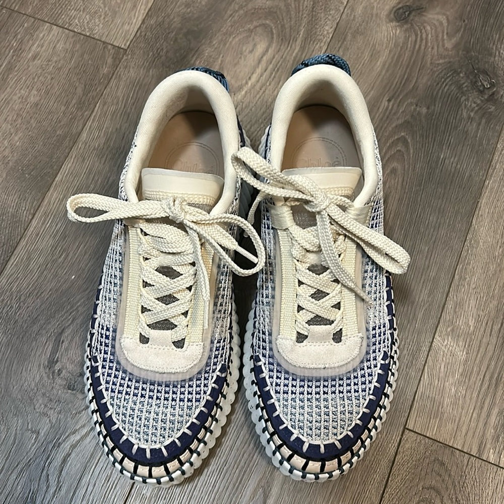 Chloe Nama Cosmic Blue Sneakers - 37